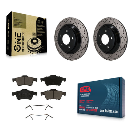 [Arrière] Disque et plaquette de frein pour 2006 Mazda 5 To 02 06 KDC-101845