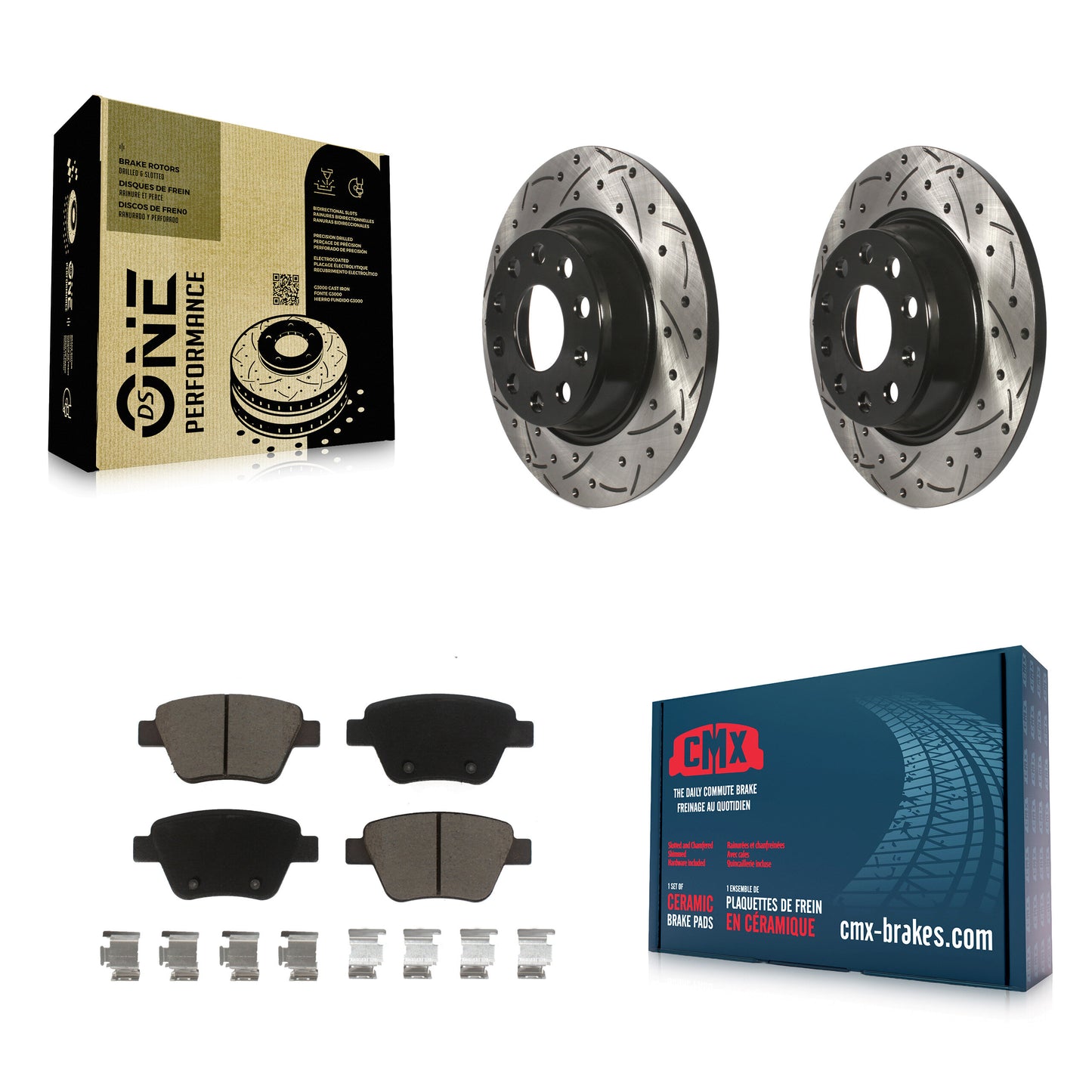 [Arrière] Disque et plaquette de frein pour Audi A3 Quattro Volkswagen Eos KDC-101847