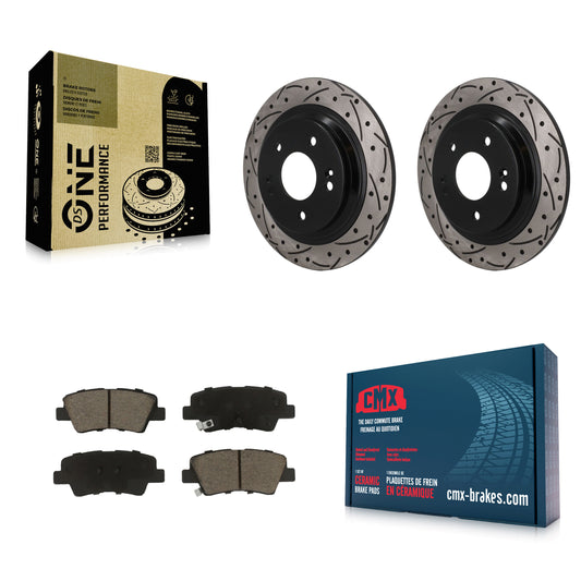 [Arrière] Disque et plaquette de frein pour Hyundai Kona With Electric Parking KDC-101855