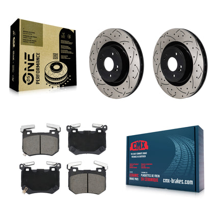 [Arrière] Disque et plaquette de frein pour 2024-2025 Genesis G70 3.3L KDC-101862
