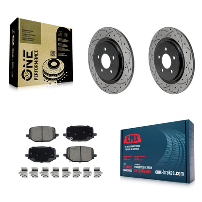 [Arrière] Disque et plaquette de frein pour 2022-2024 Ford Explorer 2.3L KDC-101865