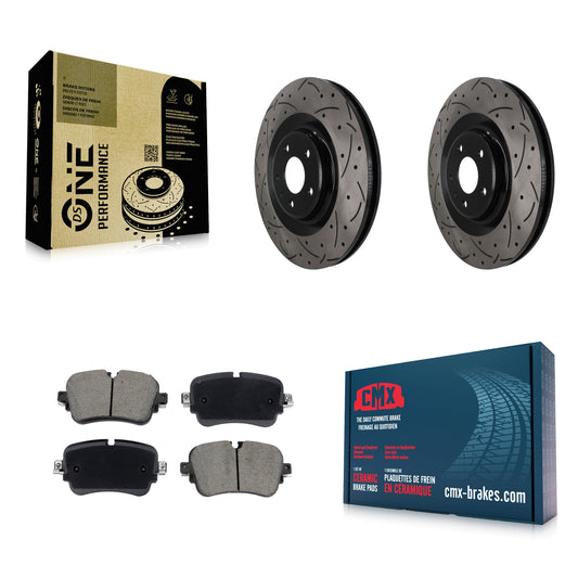[Arrière] Disque et plaquette de frein pour Audi Q7 Q8 e-tron Quattro A8 KDC-101867