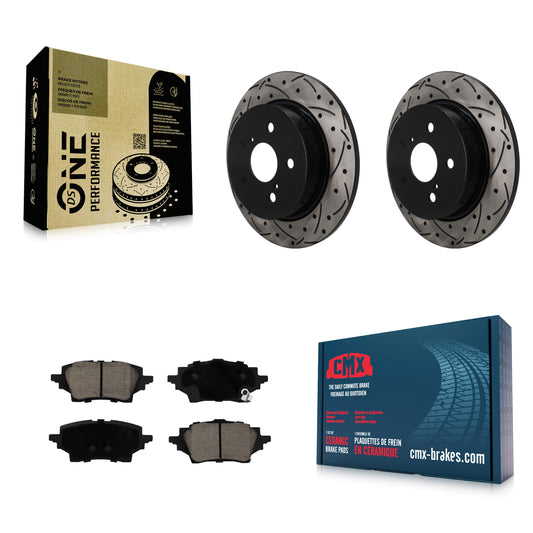 [Arrière] Disque et plaquette de frein pour Toyota C-HR KDC-101883