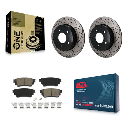 [Arrière] Disque et plaquette de frein pour Nissan Kicks Altima KDC-101884