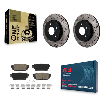 [Arrière] Disque et plaquette de frein pour Nissan Rogue KDC-101885