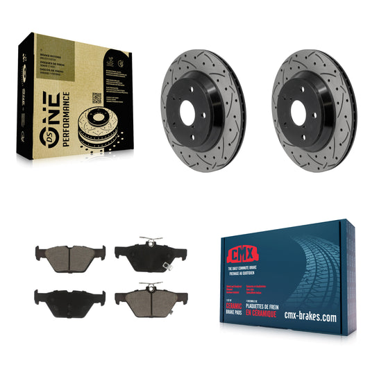 [Arrière] Disque et plaquette de frein pour Subaru Forester Crosstrek KDC-101898
