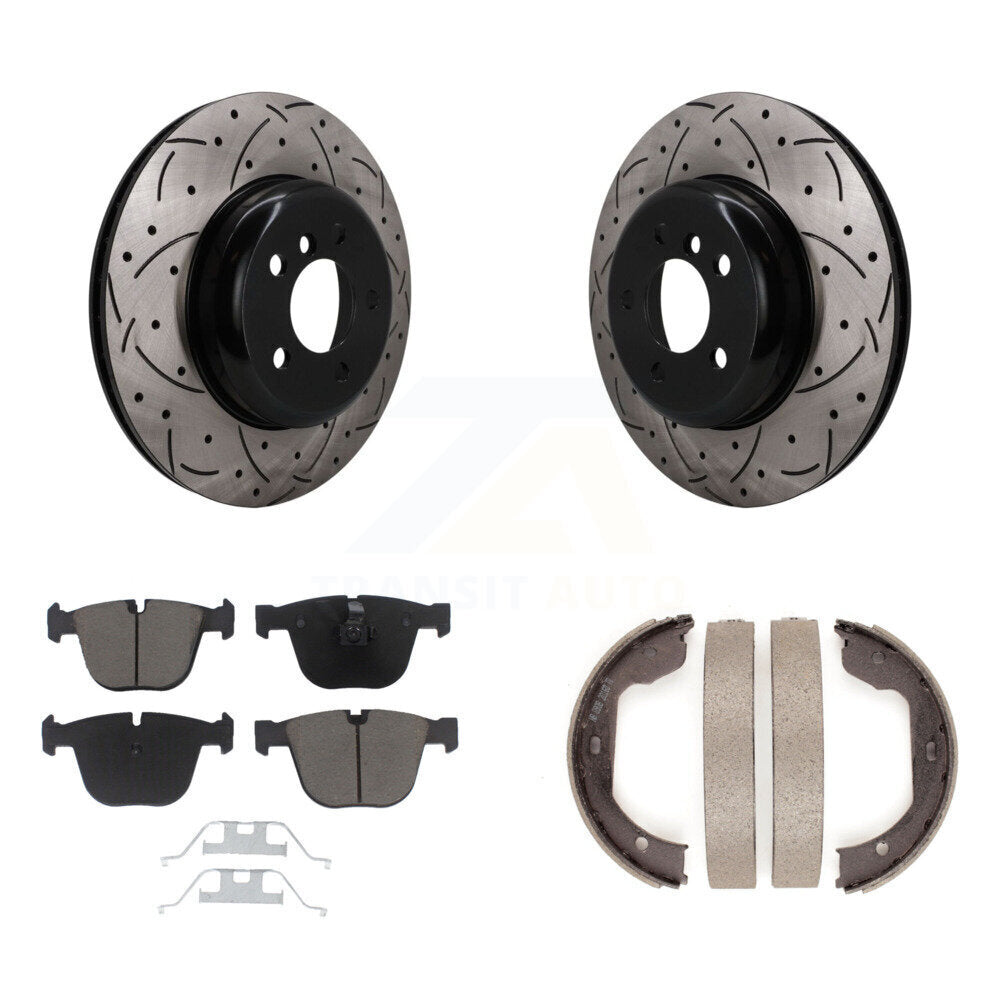 [Arrière] Disque et plaquette de frein pour BMW 535i GT xDrive KDC-101933