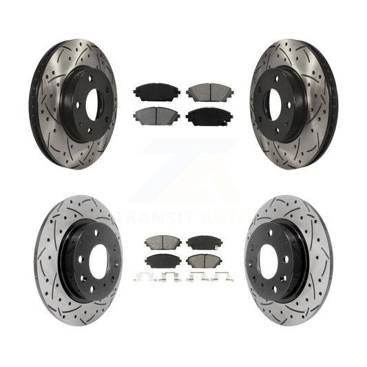 [Avant et Arrière] Disque et plaquette de frein pour Mazda 3 Sport KDS-100363
