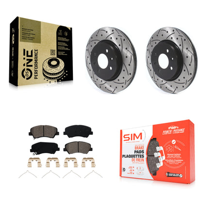 [Avant] Disque et plaquette de frein pour Kia Rio Hyundai Accent KDS-100860