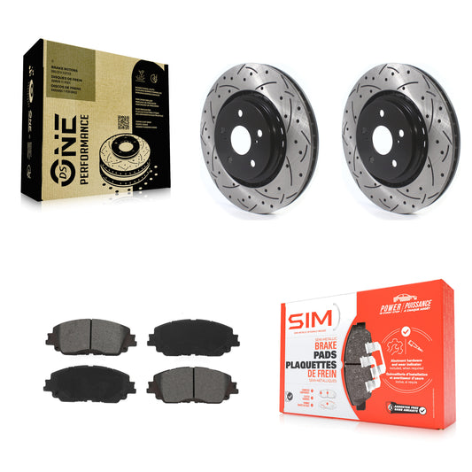 [Avant] Disque et plaquette de frein pour Toyota Camry XSE With TRD Package KDS-100868