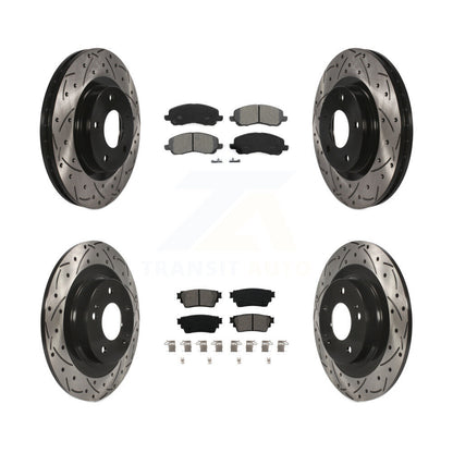 [Avant et Arrière] Disque et plaquette de frein pour Mitsubishi Outlander KDS-100886