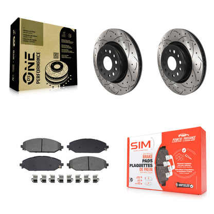[Avant] Disque et plaquette de frein pour Ram 1500 KDS-100906