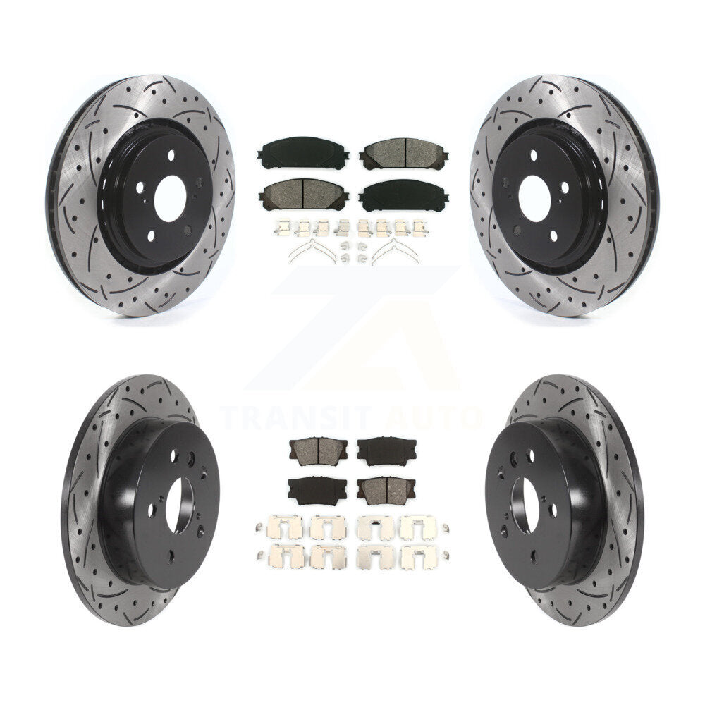 [Avant et Arrière] Disque et plaquette de frein pour 2022 Toyota Camry TRD KDS-100907