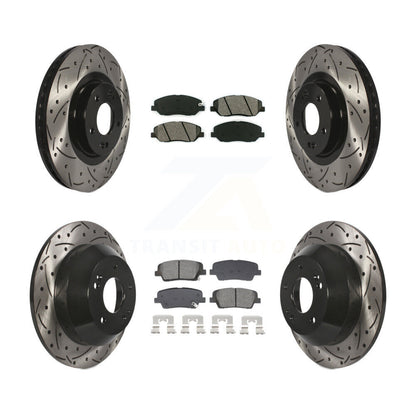 [Avant et Arrière] Disque et plaquette de frein pour Hyundai Santa Fe XL 3.3L KDS-100955