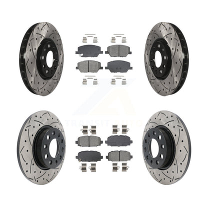 [Avant et Arrière] Disque et plaquette de frein pour Jeep Compass KDS-100970