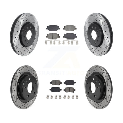 [Avant et Arrière] Disque et plaquette de frein pour Chevrolet Equinox GMC Terrain KDS-100974
