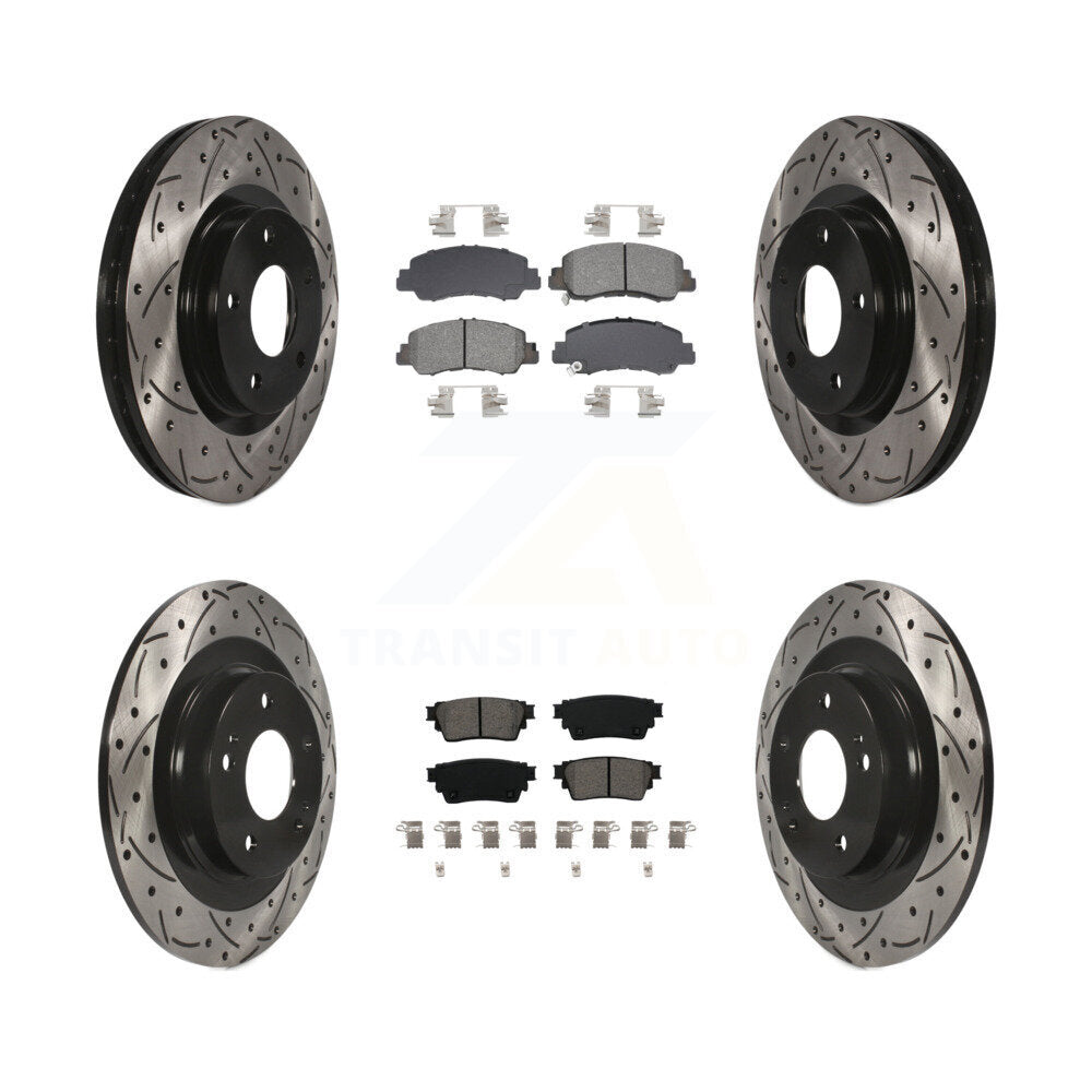 [Avant et Arrière] Disque et plaquette de frein pour Mitsubishi Eclipse Cross KDS-100988