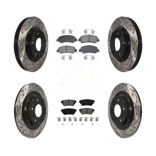 [Avant et Arrière] Disque et plaquette de frein pour Mitsubishi Eclipse Cross KDS-100988