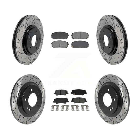 [Avant et Arrière] Disque et plaquette de frein pour Hyundai Sonata Kia Niro EV K5 KDS-100993