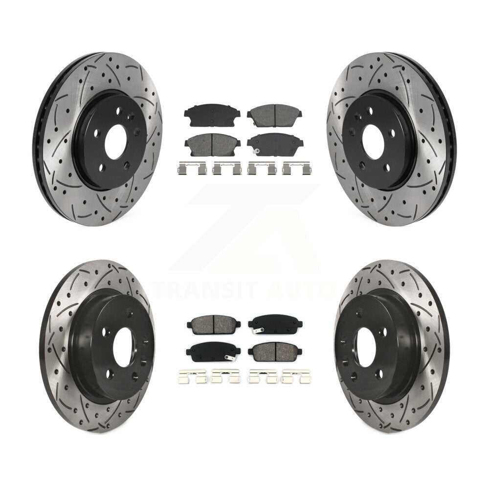 [Avant et Arrière] Disque et plaquette de frein pour Chevrolet Trax Buick Encore KDS-101003
