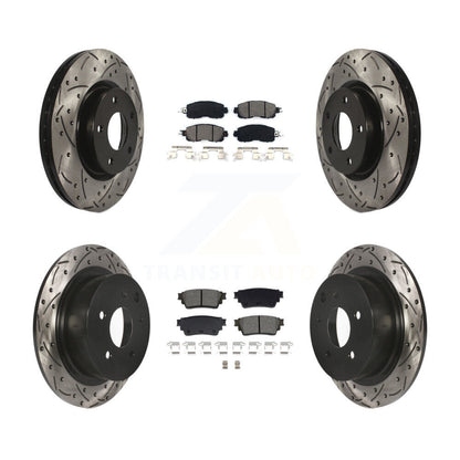 [Avant et Arrière] Disque et plaquette de frein pour 2019-2020 Nissan Altima AWD KDS-101006