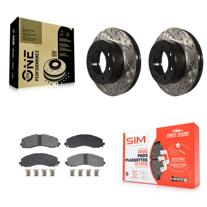 [Avant] Disque et plaquette de frein pour Ram 2500 3500 KDS-101015