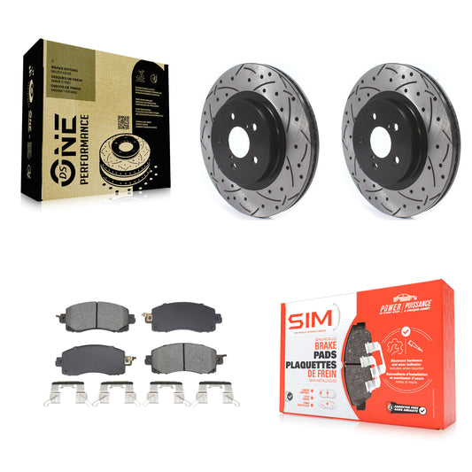 [Avant] Disque et plaquette de frein pour Subaru Crosstrek Impreza KDS-101021
