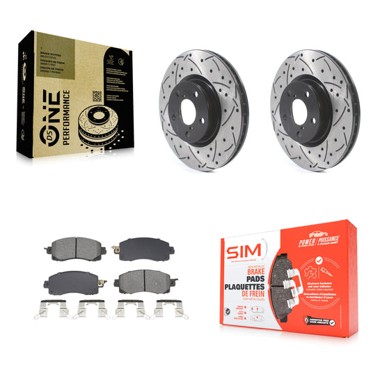 [Avant] Disque et plaquette de frein pour Subaru Impreza KDS-101022