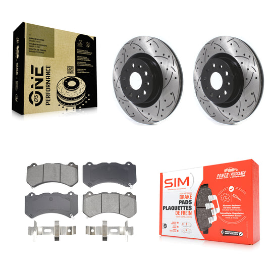 [Avant] Disque et plaquette de frein pour Cadillac CTS KDS-101026