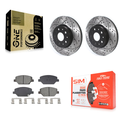 [Avant] Disque et plaquette de frein pour Chevrolet Camaro KDS-101027