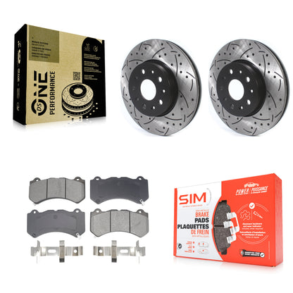 [Avant] Disque et plaquette de frein pour Chevrolet Camaro LT LS KDS-101028