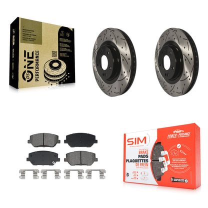 [Avant] Disque et plaquette de frein pour 2019-2020 Hyundai Santa Fe KDS-101034