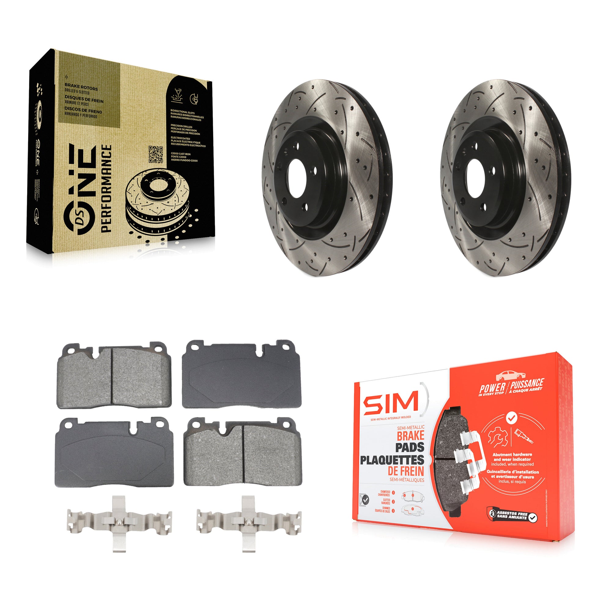 [Avant] Disque et plaquette de frein pour Audi Q5 KDS-101038