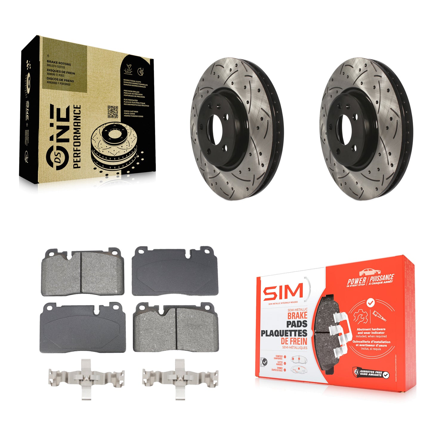 [Avant] Disque et plaquette de frein pour Audi Q5 KDS-101039