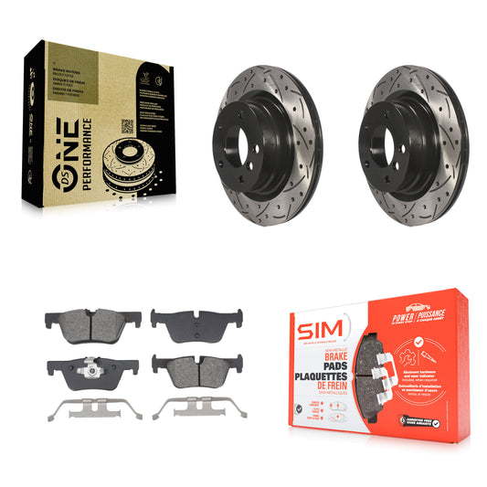 [Arrière] Disque et plaquette de frein pour BMW 230i xDrive 228i 328i 320i 428i KDS-101060
