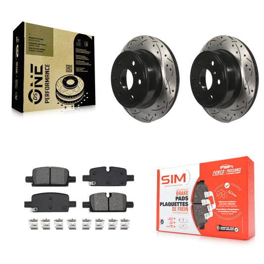 [Arrière] Disque et plaquette de frein pour GMC Sierra 1500 KDS-101077