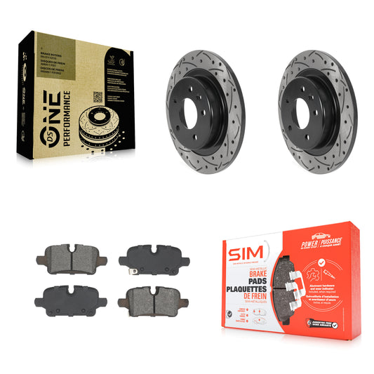 [Arrière] Disque et plaquette de frein pour Chevrolet Equinox GMC Terrain KDS-101084