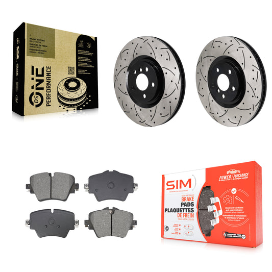 [Avant] Disque et plaquette de frein pour BMW 228i Gran Coupe KDS-101091