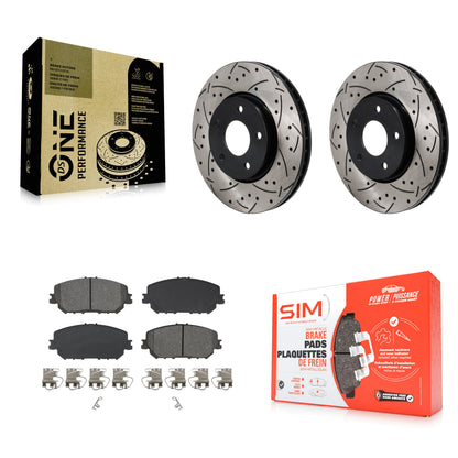 [Avant] Disque et plaquette de frein pour Nissan Rogue KDS-101106