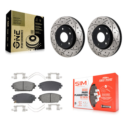 [Avant] Disque et plaquette de frein pour Mazda 3 Sport FWD KDS-101113