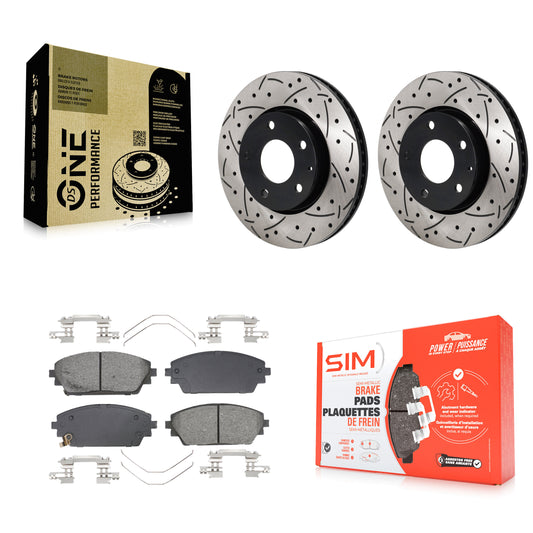 [Avant] Disque et plaquette de frein pour Mazda 3 Sport FWD KDS-101113