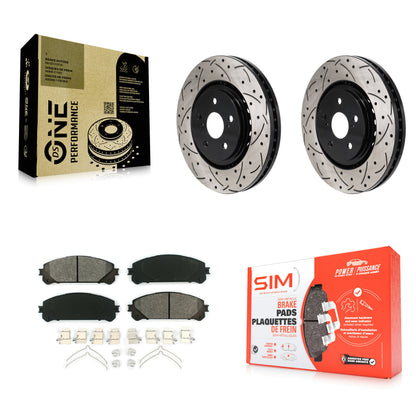 [Avant] Disque et plaquette de frein pour Toyota Sienna RAV4 Prime bZ4X KDS-101115