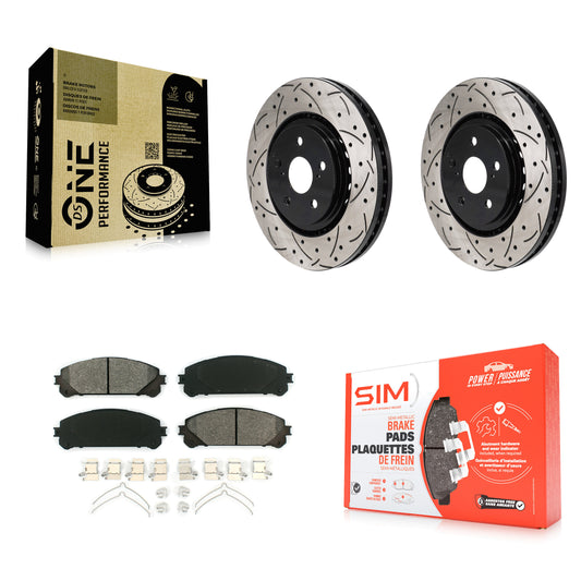[Avant] Disque et plaquette de frein pour Toyota Sienna RAV4 Prime bZ4X KDS-101115
