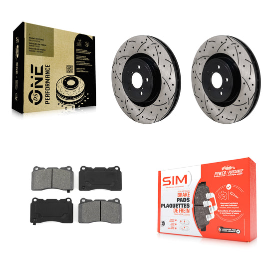 [Avant] Disque et plaquette de frein pour Subaru BRZ Impreza Toyota 86 KDS-101121