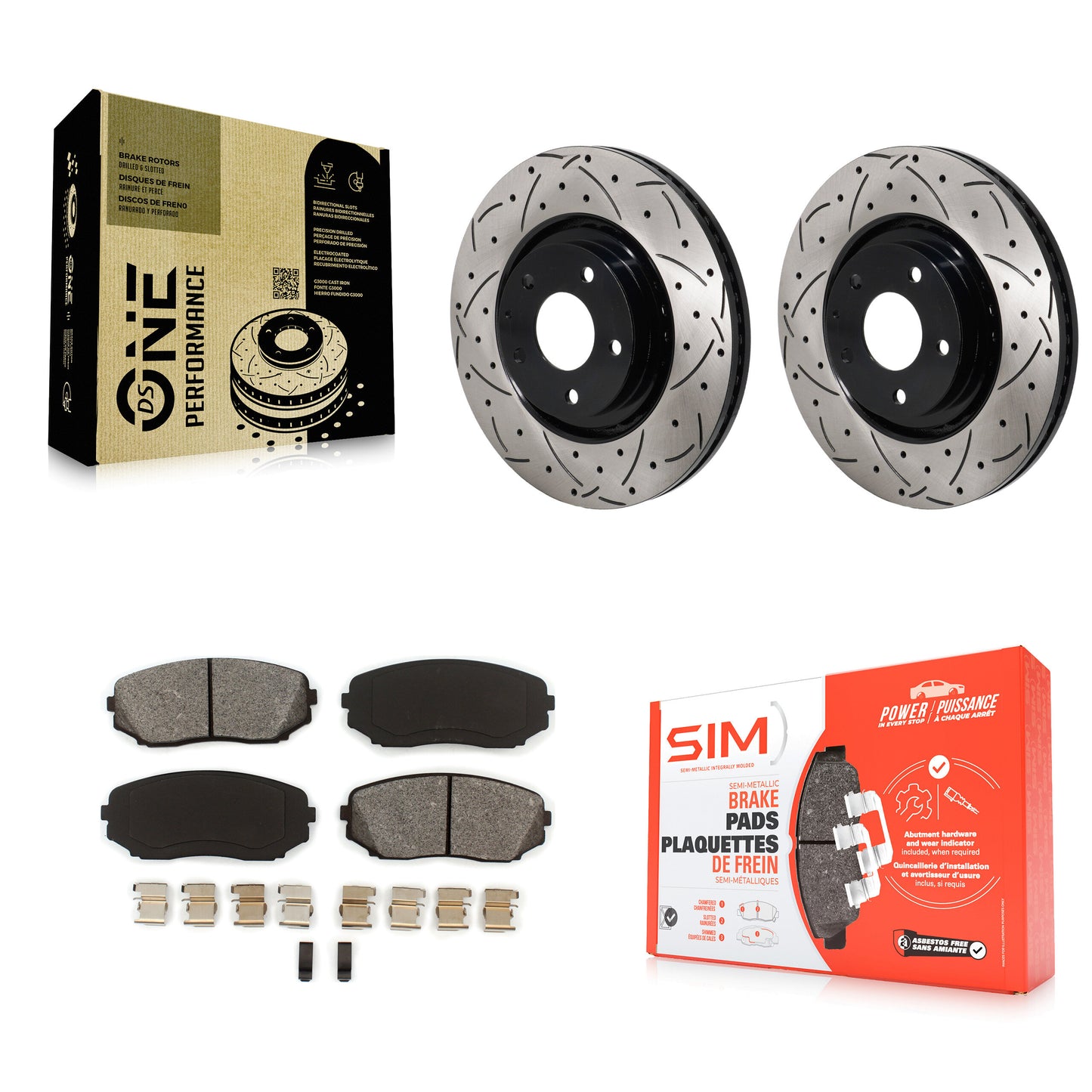 [Avant] Disque et plaquette de frein pour Mazda CX-5 CX-9 KDS-101123