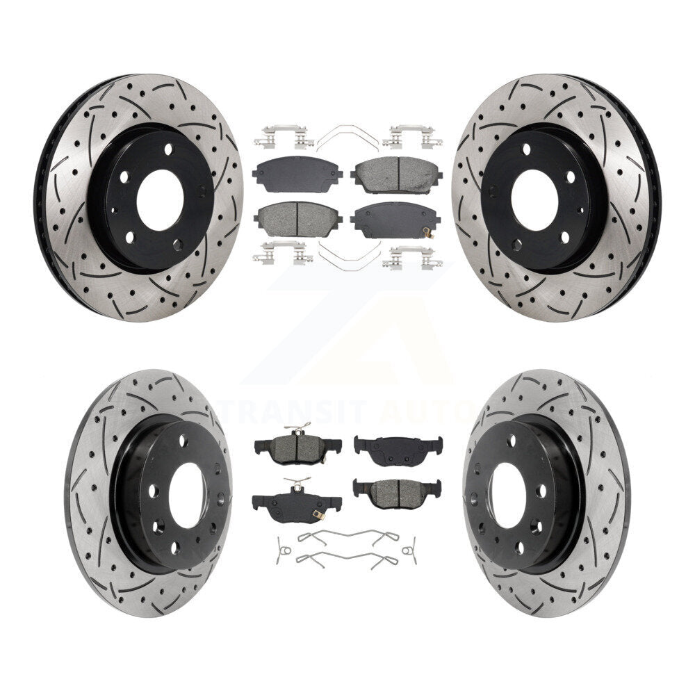 [Avant et Arrière] Disque et plaquette de frein pour Mazda 3 Sport FWD KDS-101125