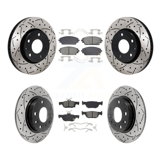 [Avant et Arrière] Disque et plaquette de frein pour Mazda 3 Sport FWD KDS-101125