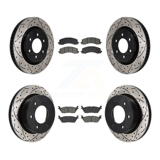 [Avant et Arrière] Disque et plaquette de frein pour 2022-2023 Ford Bronco 3.0L KDS-101141