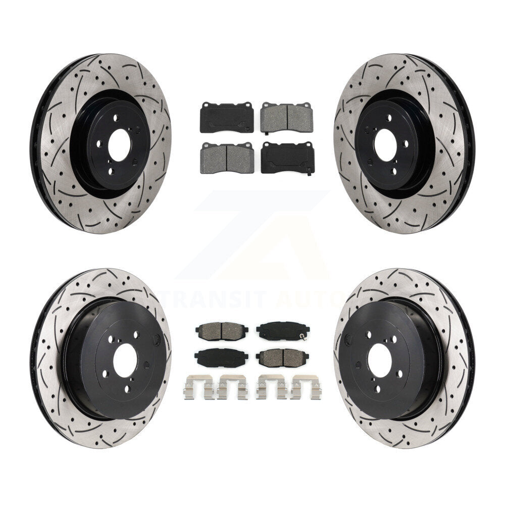 [Avant et Arrière] Disque et plaquette de frein pour Subaru BRZ With Brembo Brakes KDS-101146