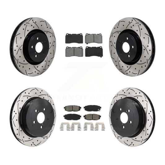 [Avant et Arrière] Disque et plaquette de frein pour Subaru BRZ With Brembo Brakes KDS-101146